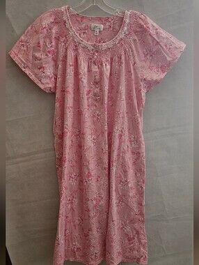 Aria Collection Nightgown Pink Floral